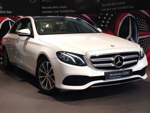 Used Mercedes Benz E Class car 2016 for sale at low price