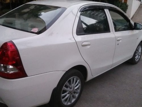 Used Toyota Platinum Etios car 2014 for sale at low price