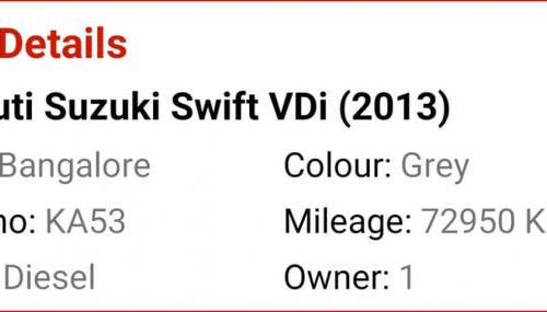 Maruti Suzuki Swift 2013 for sale