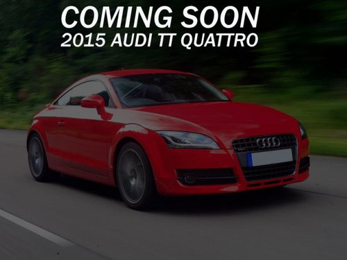 Well-kept 2015 Audi TT for sale
