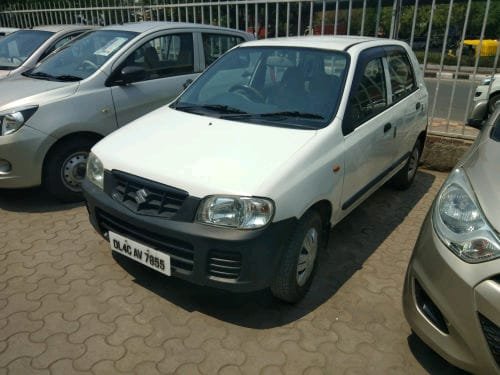 2012 Maruti Suzuki Alto White Petrol MT for sale in New Delhi