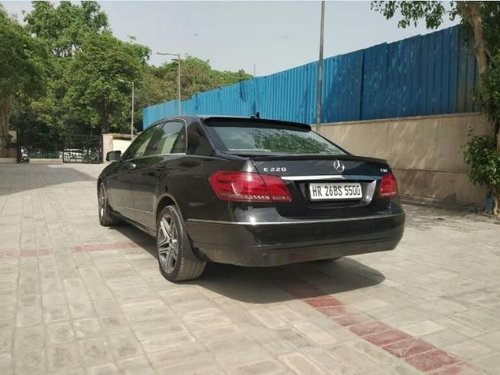 2012 Mercedes Benz E Class E220 CDI Diesel MT for sale in Gurgaon