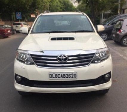Used Toyota Fortuner 4x2 Manual MT car at low price
