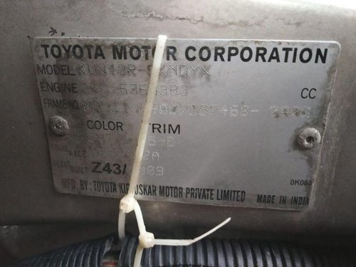 Used Toyota Innova 2004-2011 2.5 G2 MT 2009 for sale