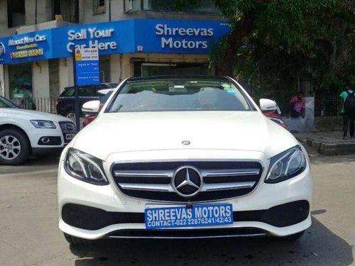 2017 Mercedes Benz E Class AT for sale 