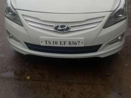 Used 2015 Verna 1.6 CRDi SX  for sale in Hyderabad
