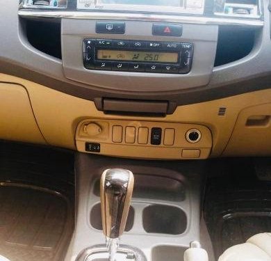 Used Toyota Fortuner 4x2 4 Speed AT car at low price