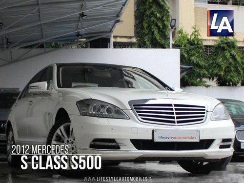 Used 2012 Mercedes Benz S Class S 500 AT 2005 2013 for sale