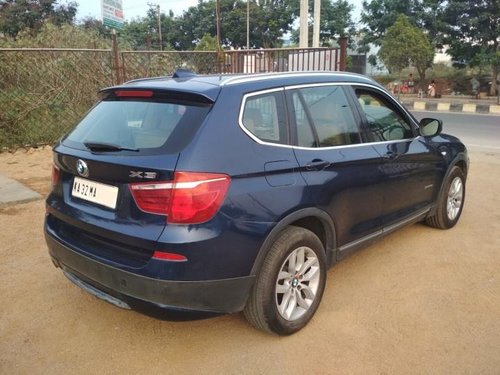 Used 2011 BMW X3 xDrive20d AT for sale in Hyderabad