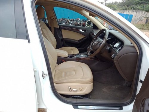 Used Audi A4 2.0 TDI Multitronic 2012 AT for sale in Bangalore