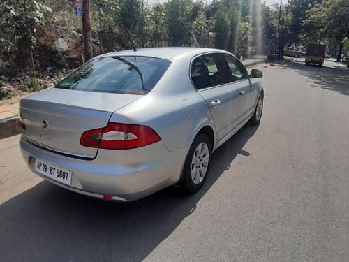 Used Skoda Superb Elegance 1.8 TSI AT car at low price in Hyderabad