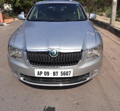 Used Skoda Superb Elegance 1.8 TSI AT car at low price in Hyderabad