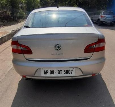 Used Skoda Superb Elegance 1.8 TSI AT car at low price in Hyderabad