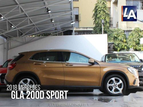 Used 2018 Mercedes Benz GLA Class AT for sale in Kolkata 