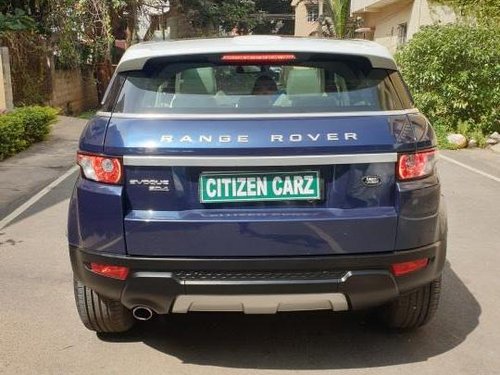 2012 Land Rover Range Rover Evoque 2.2L Dynamic AT for sale at low price in Bangalore