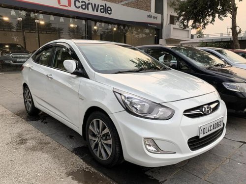 2013 Hyundai Fluidic Verna 1.6 SX Petrol CNG MT for sale in Faridabad