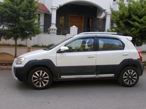 2016 Toyota Etios Cross 1.4L VD MT for sale at low price in Bangalore