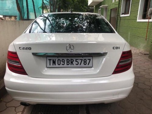 Mercedes Benz C-Class 220 CDI AT 2012 in Chennai