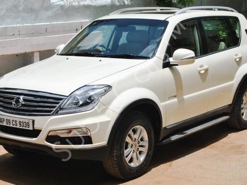 Mahindra Ssangyong Rexton RX7 AT 2013 for sale in Hyderabad