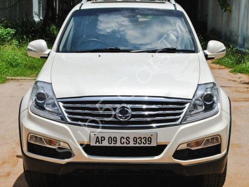 Mahindra Ssangyong Rexton RX7 AT 2013 for sale in Hyderabad