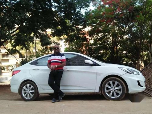2012 Hyundai Verna MT for sale at low price in Hyderabad