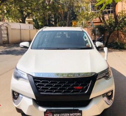 Used Toyota Fortuner 2.8 4WD AT car at low price in Bangalore