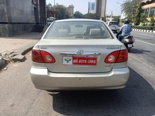 Used 2003 Toyota Corolla MT for sale in Bangalore