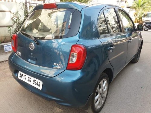 2014 Nissan Micra XV CVT AT for sale at low price in Hyderabad