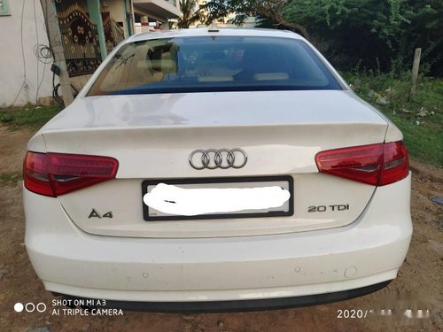 Used Audi A4 2.0 TDI Multitronic AT car at low price in Chennai