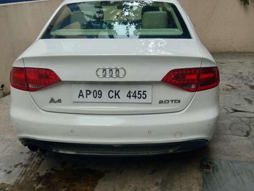 Used Audi A4 2.0 TDI Multitronic 2012 AT for sale in Visakhapatnam 