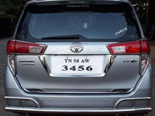 Toyota INNOVA CRYSTA ZX 2.4 Diesel 7 Seater, 2017, Diesel MT in Madurai
