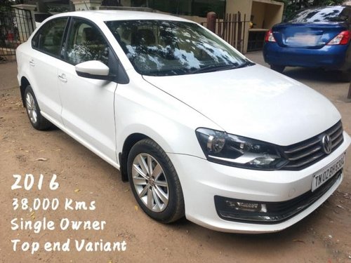 Volkswagen Vento 1.5 TDI Highline 2016 MT for sale in Chennai