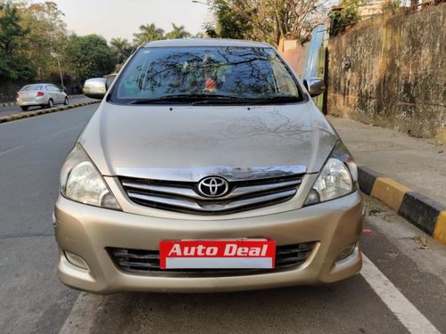 2010 Toyota Innova Version 2.5 GX 8 STR BSIV MT for sale at low price in Mumbai