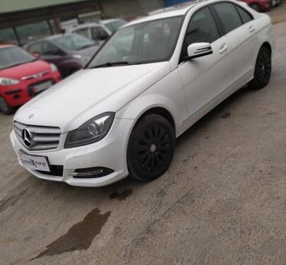 Used Mercedes Benz C-Class 220 CDI AT car at low price in Pune