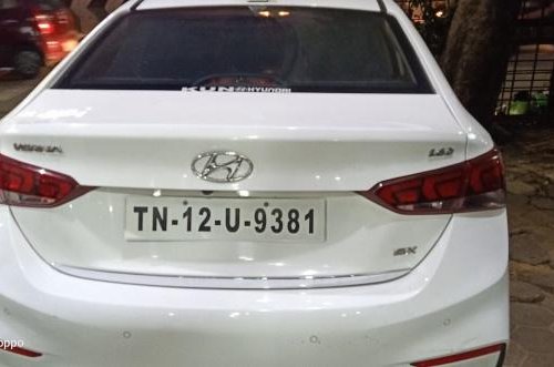 Used 2017 Hyundai Verna 1.6 CRDI SX Option MT for sale in Chennai