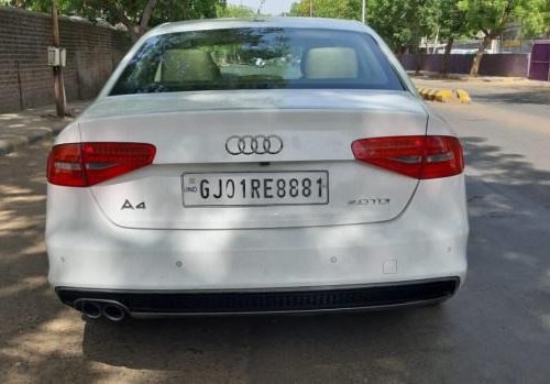 Used 2014 Audi A4 2.0 TDI AT for sale in Ahmedabad