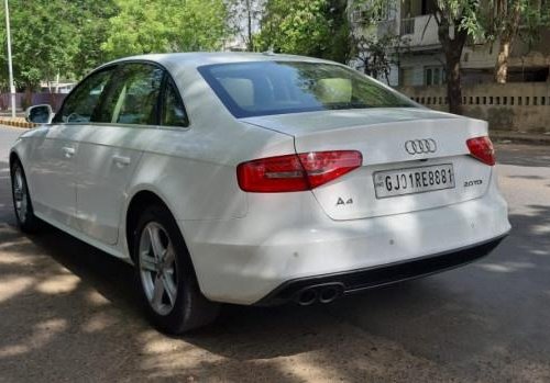 Used 2014 Audi A4 2.0 TDI AT for sale in Ahmedabad