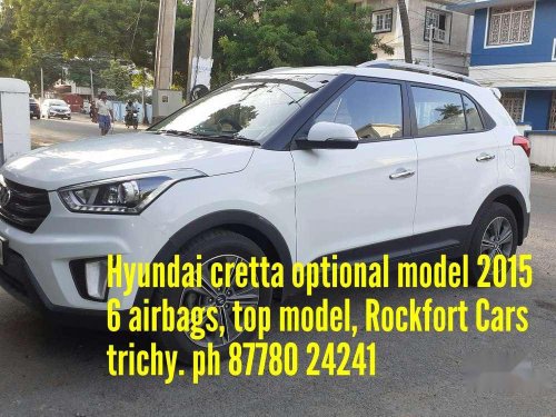 Used Hyundai Creta 1.6 SX (O), 2015, Diesel MT for sale in Tiruchirappalli 