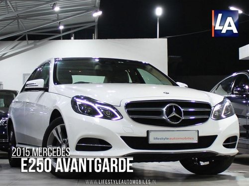 Mercedes Benz E-Class 2015-2017 E250 CDI Avantgarde AT 2015 for sale in Kolkata