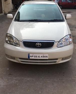 2004 Toyota Corolla H5 MT for sale at low price in Hyderabad