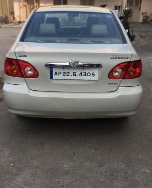 2004 Toyota Corolla H5 MT for sale at low price in Hyderabad