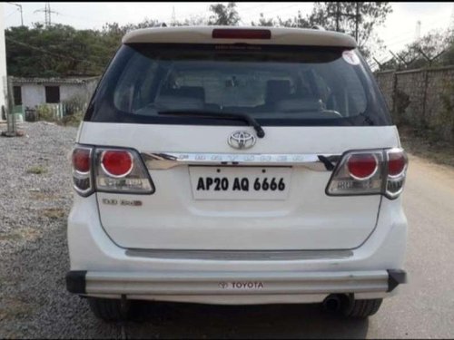 Used Toyota Fortuner 2012 MT for sale in Hyderabad 