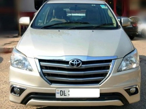 2014 Toyota Innova MT for sale at low price in New Delhi