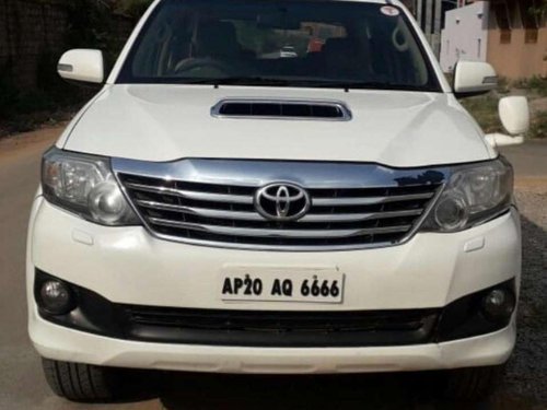 Used Toyota Fortuner 2012 MT for sale in Hyderabad 