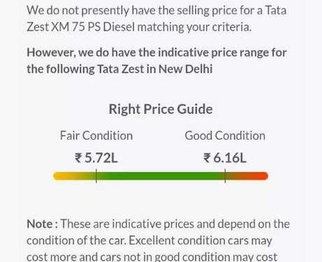 Used 2017 Tata Zest MT for sale in Gorakhpur 