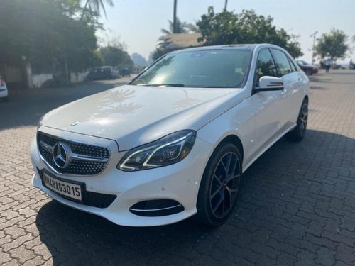 Used 2015 Mercedes Benz E Class AT car at low price in Mumbai