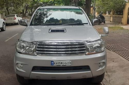 Used Toyota Fortuner 3.0 Diesel 2010 MT for sale in Bangalore