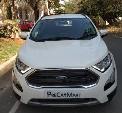 Ford EcoSport Ecosport Signature Edition Petrol 2018 MT for sale in Bangalore