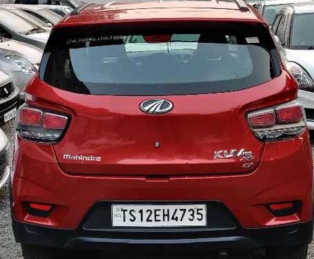 Used 2018 Mahindra KUV100 MT for sale in Hyderabad 