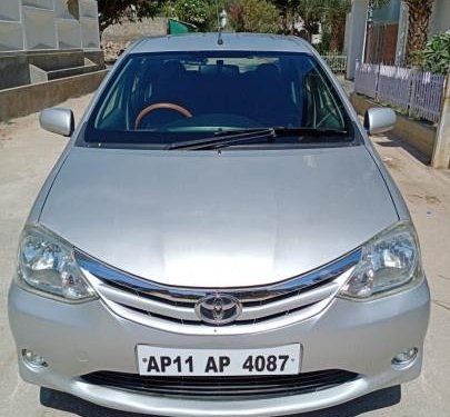 2012 Toyota Platinum Etios MT for sale in Hyderabad